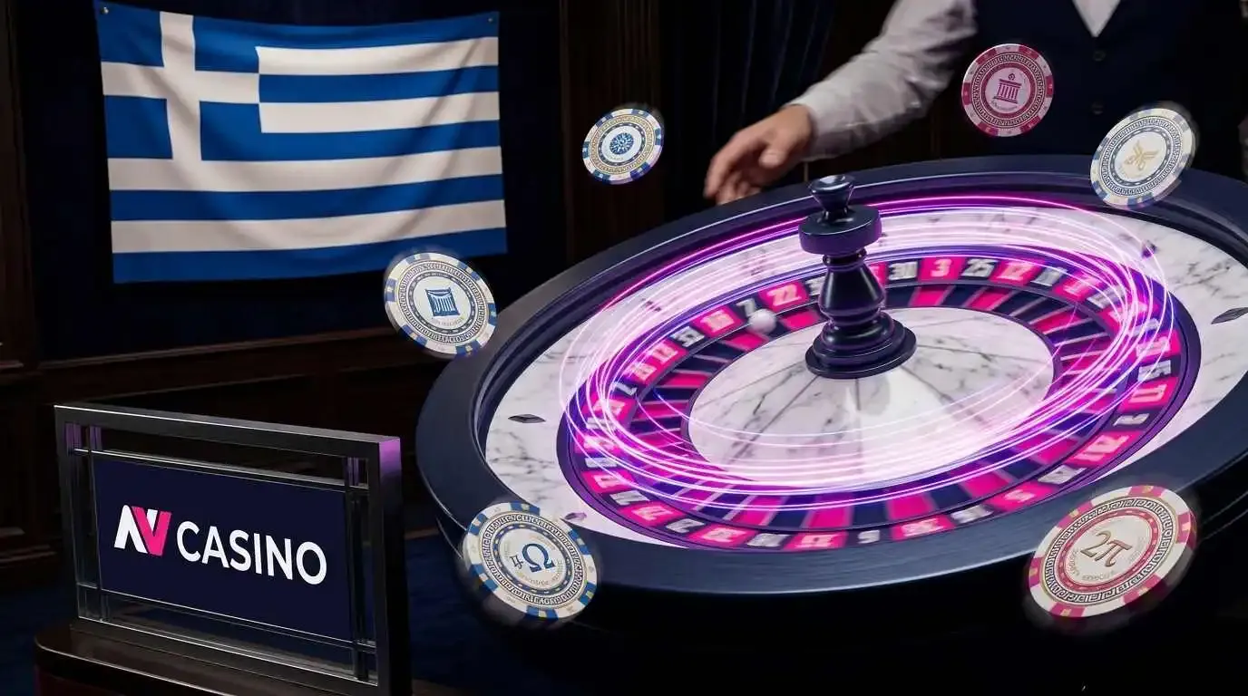Roulette wheel spinning with lig