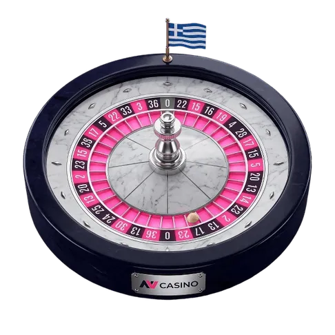 White marble roulette wheel icon (1)